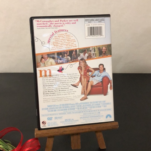 FAILURE TO LAUNCH DVD Matthew McConaughey Sarah Jessica Parker Widescreen - Picture 3 of 4